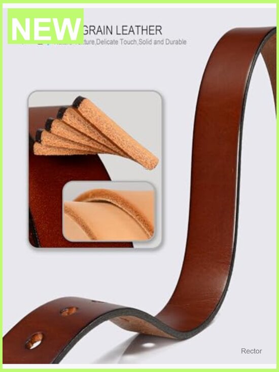 Full Grain Leather Belt for Women - 1.1\